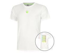 Quiet Please Wild Collage T-Shirt Herren-Weiß,Mehrfarbig in weiß