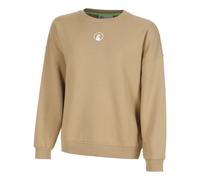 Quiet Please Wild Oversize Sweatshirt Damen-Beige in beige