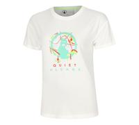 Quiet Please Wild Sketchy T-Shirt Damen-Weiß,Mehrfarbig in weiß