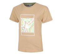 Quiet Please Wild Swirl Court T - Shirt Damen Beige, Mehrfarbig