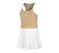 Quiet Please Wild Volley Kleid Damen-Beige,Weiß in beige, Größe: XS