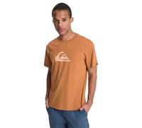 Quiksilver T‑Shirt Herren EV Comp Logo S/S Kurzarm TobaccoBrown Gr. M