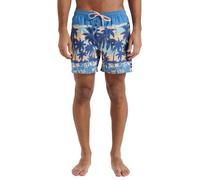 Quiksilver Badeshorts Everyday Straight Volley 15'' Herren S Coronet Blue Tropicamo