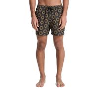 Boardshorts QUIKSILVER "Everyday Printed Volley 15", Herren, Gr. XL, schwarz ocean mayhem, Obermaterial: 100% Microfaser;, Hosen (92473759-XL) schwarz ocean mayhem