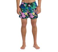 Quiksilver Badeshorts Everyday Printed Volley 15" Schwimmshorts Dark Navy Interact Floral : XXL