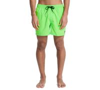 Quiksilver Badeshorts Everyday Solid Volley 15" Microfaser Herren S Grün Gecko