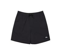 Badeshorts QUIKSILVER "EVERYDAY VOLLEY YTH 14", Kinder, Gr. 10 (134/140), N-Gr, schwarz, Web, Baumwolle, Polyester, unifarben, Badehosen Badeshorts, für Kinder und Jugendliche, unifarbenes Design, mit