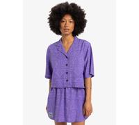 Quiksilver - Bekleidung Dad Crop Fit Ss EQWWT03140 - lila - Größe XS