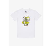 Quiksilver - Bekleidung Ev Gone Surfing Ss Boy - Weiß - Größe 4A