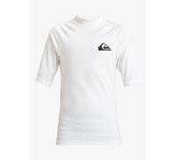 Quiksilver Everyday - Kurzärmliges Surf-T-Shirt mit UPF 50 für Jungen 8-16 Weiß