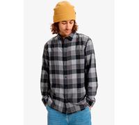 Quiksilver Pullover Motherfly Plaid LS Shirt Schwarz M