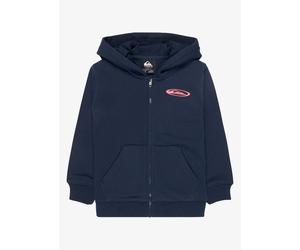 Quiksilver - Bekleidung Quik Globe Hoodie Zip Boy - Blau - Größe 3A