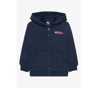 Quiksilver - Bekleidung Quik Globe Hoodie Zip Boy - Blau - Größe 7A
