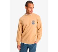 Sweatshirt QUIKSILVER "Salt Water Graphic", Herren, Gr. XL, khaki, Obermaterial: 55% Walkfrottier, 25% Walkfrottier, 20% Microfaser;, Sweatshirts Sweatshirt (54156063-XL) khaki
