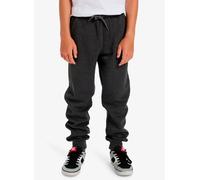 Jogger Pants QUIKSILVER "Slim", Jungen, Gr. 10, dunkelgrau heather, 55% Baumwolle, 45% Polyester, Hosen (25110132-10) dunkelgrau heather
