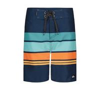 Quiksilver Boardshorts für Jungen mit UPF 50+ Sonnenschutz, schnell trocknende Badeshorts, Marineblau für jeden Tag, 8