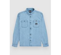 Quiksilver Bozeman Denim Kids Hemd flint stone Jungen Gr. T14