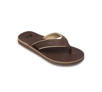 Quiksilver Zehentrenner Carver Nubuck 26 – Herren, Braun, Größe 40, Synthetik/Textil
