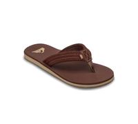 Sandale QUIKSILVER "Carver Suede", Herren, Gr. 9(42), braun 1, Obermaterial:Obermaterial: 94% Wildleder/6% Textil-Nylon, Futter: 100% Wildleder, Laufsohle: 100% TPR;, Schuhe Sandale (33531419-9) braun