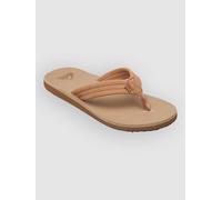 Sandale QUIKSILVER "Carver Suede", Herren, Gr. 7(40), sand, dk chocolate, Obermaterial:Obermaterial: 94% Wildleder/6% Textil-Nylon, Futter: 100% Wildleder, Laufsohle: 100% TPR;, Schuhe Sandale (739550