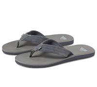 Quiksilver Carver Wildleder Flip-Flops für Herren, Athletische Herren-Sandalen mit Fußgewölbeunterstützung, Herren-Slipper mit Zehensteg, 14