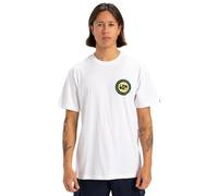 Quiksilver Circle Back SS Herren-T-Shirt, weiß, L