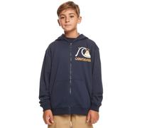 Quiksilver Circle Way - Kapuzenpulli mit Reißverschluss für Jungs 10-16 Blau
