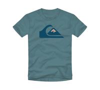 Quiksilver Comp Logo SS T-Shirt blau S