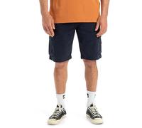 Quiksilver Cargoshorts Crucial Battle Herren Regular Fit Baumwolle Dunkelblau Gr. 33