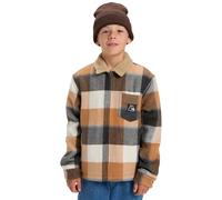 Quiksilver Dna Sherpa Harrington - Harrington Jacket for Boys 8-16 - Harrington-Jacke - Jungen 8-16 - 16 - Braun.