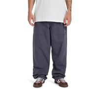 Quiksilver Double Crown - Elastic Waist Pants for Men - Elastische Cargoshorts - Männer - M - Schwarz.