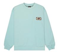 Sweatshirt QUIKSILVER "Elevated", Herren, Gr. S, blau haze, Obermaterial: 45% Walkfrottier, 40% Walkfrottier, 15% Microfaser;, Sweatshirts Sweatshirt (22135632-S) blau haze