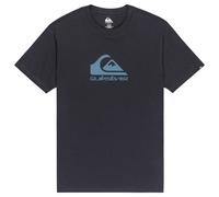 Quiksilver T-Shirt mit kurzen Ärmeln, EV Com Logo, SS, Schwarz, XXL