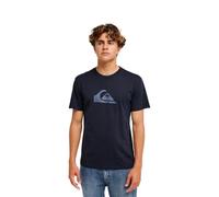 T-Shirt QUIKSILVER "Ev Comp Logo", Herren, Gr. L, blau (schwarz navy), Obermaterial:100% Baumwolle, Shirts T-Shirt (90338665-L) schwarz navy