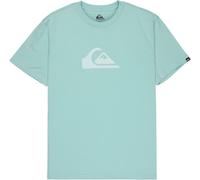 T-Shirt QUIKSILVER "Ev Comp Logo", Herren, Gr. XXL, blau haze, Obermaterial: 70% Walkfrottier, 30% Walkfrottier;, Shirts T-Shirt (50967324-XXL) blau haze