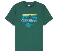 Quiksilver EV Horizon Fade T-Shirt grün blau gelb - S