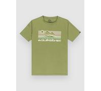 Quiksilver Ev Light Waves Kids T-Shirt loden green Jungen Gr. T16
