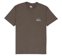 T-Shirt QUIKSILVER "Ev Mini Logo", Herren, Gr. L, grau (grape leaf), Obermaterial: 70% Baumwolle, 30% Baumwolle., Shirts T-Shirt (96263628-L) grape leaf