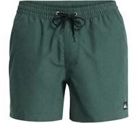 Badeshorts QUIKSILVER "EVERYDAY VOLLEY 15", Herren, Gr. XXL (56), N-Gr, grün (forest heath), Web, Polyester, kontrastfarbene Details, unifarben, Badehosen Badeshorts, sportliche Schnittform, für Erwac