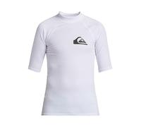 Quiksilver Everyday - Kurzärmliges Surf-T-Shirt mit UPF 50 für Jungen 8-16 Weiß