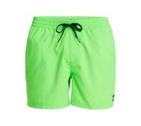 Boardshorts QUIKSILVER "Everyday Solid Volley 15"", Herren, Gr. S, grün (grün gecko), 100% Polyester, Hosen (10340709-S) grün gecko