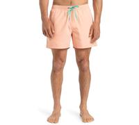 Boardshorts QUIKSILVER "Everyday Solid Volley 15"", Herren, Gr. XS, orange (peach parfait), 100% Polyester, Hosen (89281420-XS) peach parfait