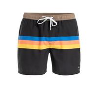 Quiksilver Boardshorts Everyday Straight Volley 15 – Gr. L – blau (Black Retro Stripe)