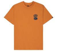 Quiksilver - Evo Blossom Of Peace - T-Shirt, Gr. XL, orange (TobaccoBrown)