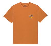 Quiksilver - EVO Learning From Nature S/S - T-Shirt, Gr. S, orange (TobaccoBrown)