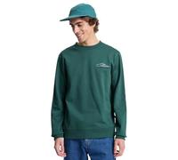 Quiksilver Basic Graphic Crew Sweater trekking green Herren Gr. XS