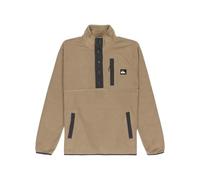 Quiksilver - Kid's No Destination Half Snap - Fleecepullover, Gr. 152 M - 12 Years, beige (FallenRock)