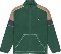 Quiksilver - Fleece Pullover mit Reißverschluss - Clean Coast Block Full Zip Fleece Trekking Green für Herren - Größe XL - Grün Grün XL