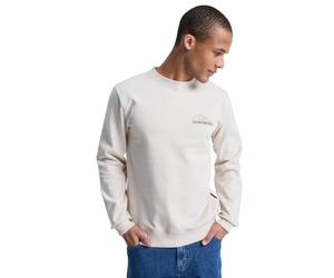 Quiksilver Fleecepullover Basic Graphic Crew Weiß XS