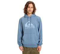 Quiksilver Hoodie Comp Logo – Herren, Größe S, blau (China Blue), 60% Walkfrottier/40% Microfaser